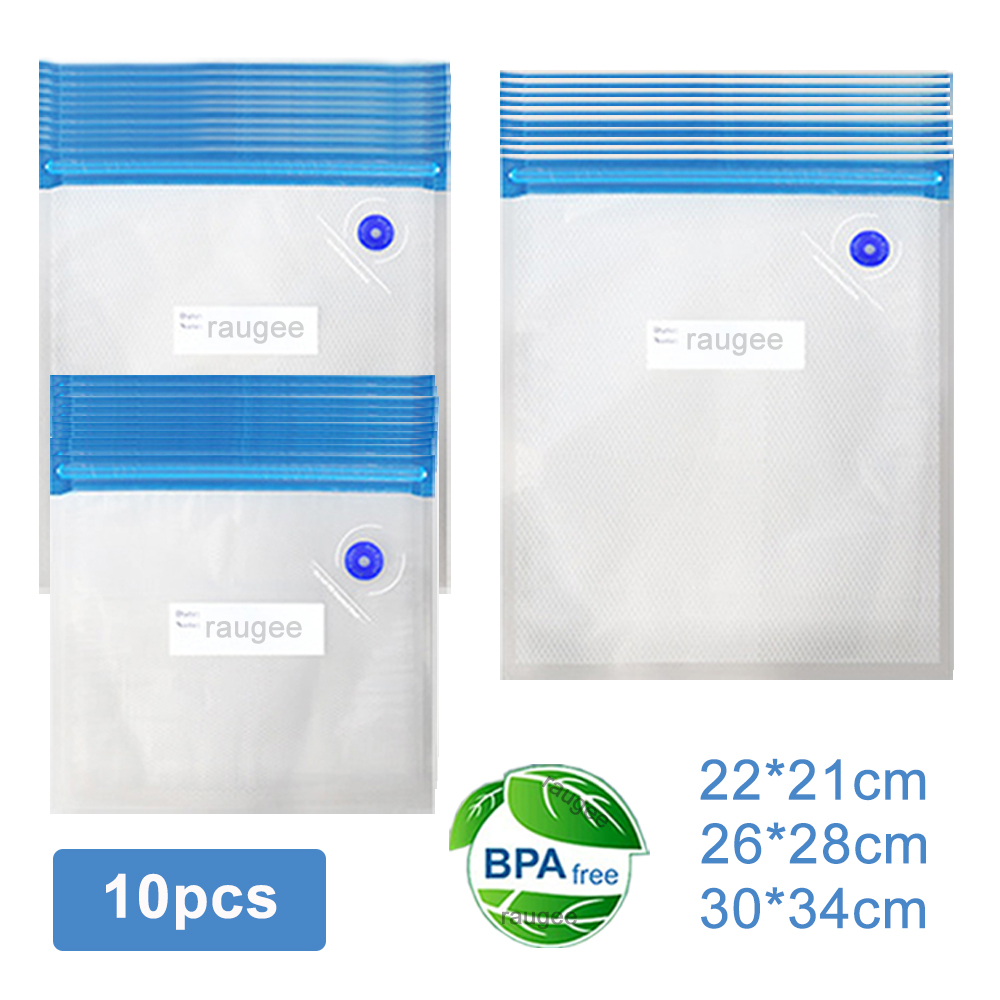 Food Storage Vacuum Seal - أكياس مكنسة كهربائية قابلة لإعادة الاستخدام