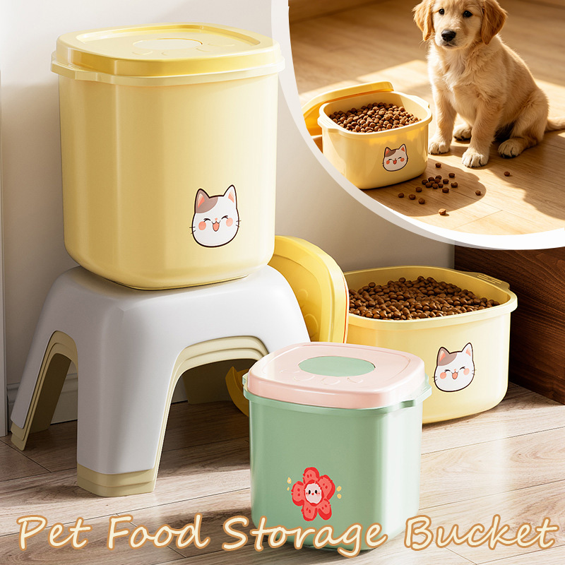 Food Storage Vacuum Seal - وعاء تخزين طعام الحيوانات الأليفة محكم