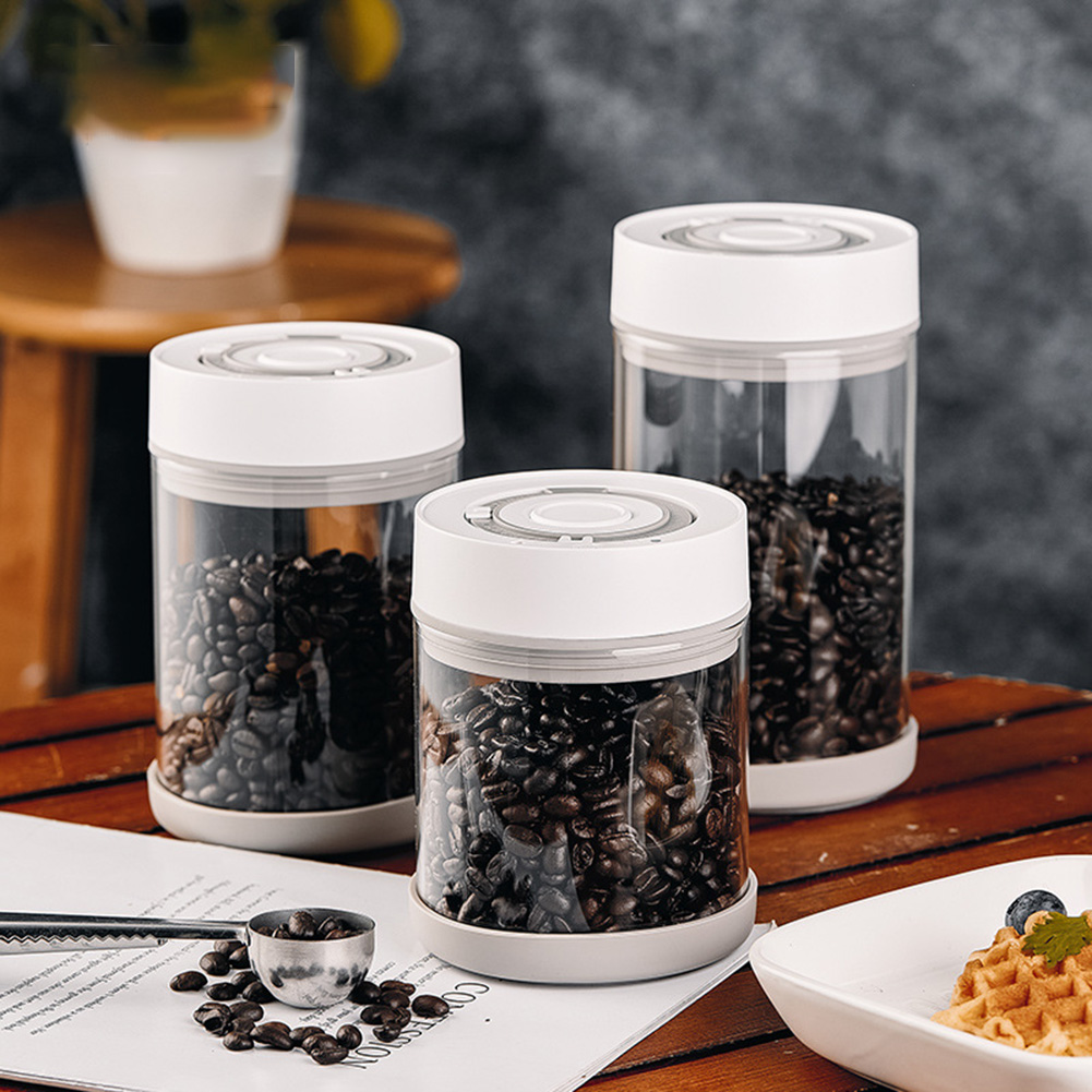 Food Storage Vacuum Seal - وعاء زجاجي مقاوم للرطوبة لحفظ حبوب