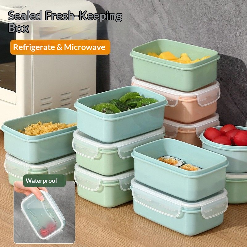 Food Storage Time - حاويات تخزين طعام محكمة الإغلاق خالية