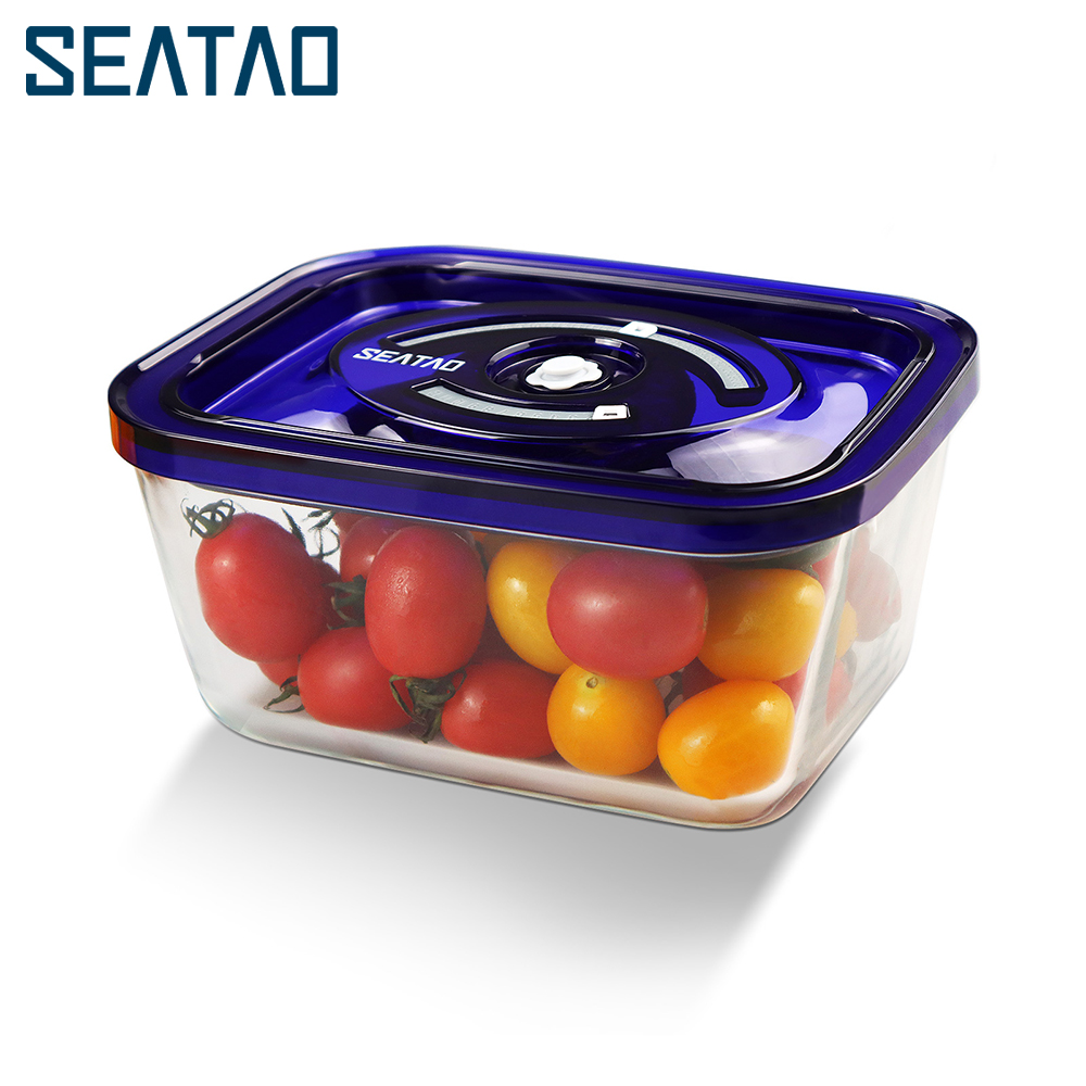 Food Storage With Colander - حاويات تخزين الطعام الزجاج سيتاو الحفاظ