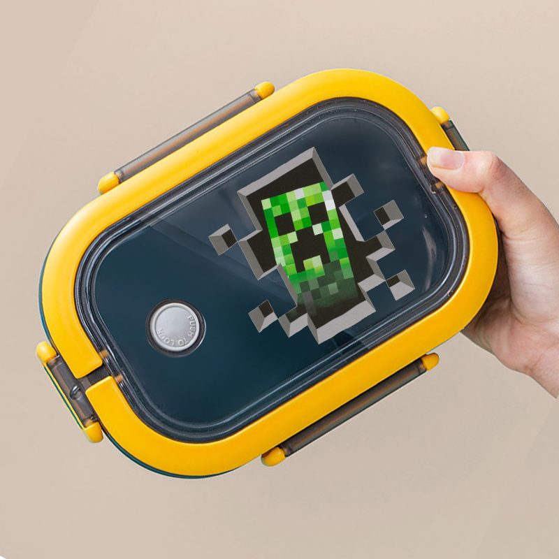 Food Storage Minecraft - صندوق غداء بينتو بتصميم بيكسلز من