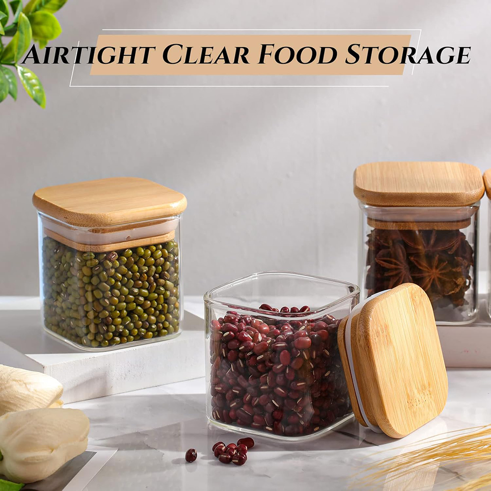 مجموعة برطمانات زجاجية مكونة م - مراجعة Food Storage Labels وسعره