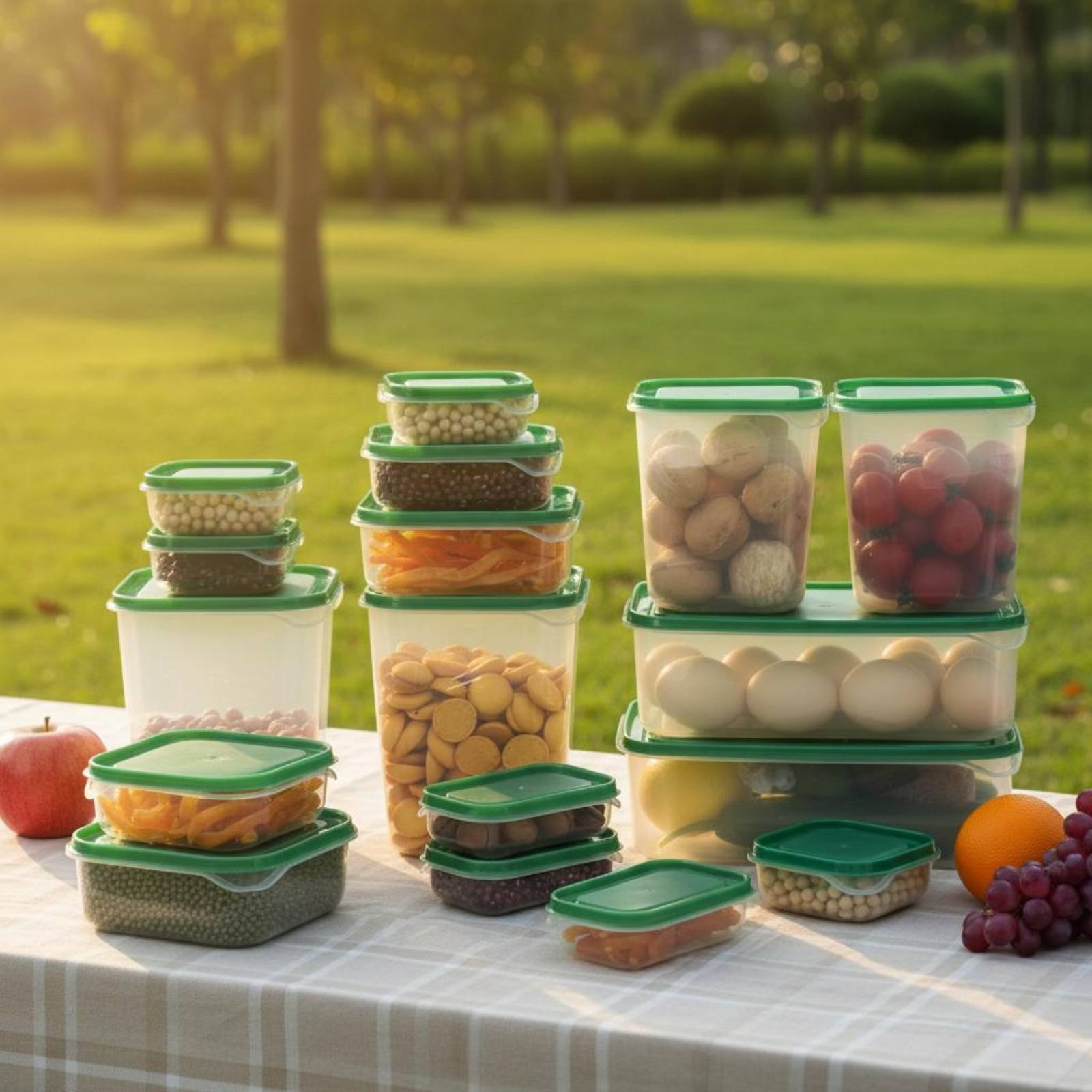 مجموعة من 17 قطعة لتخزين الطعا - مراجعة Food Storage Box Set وسعره