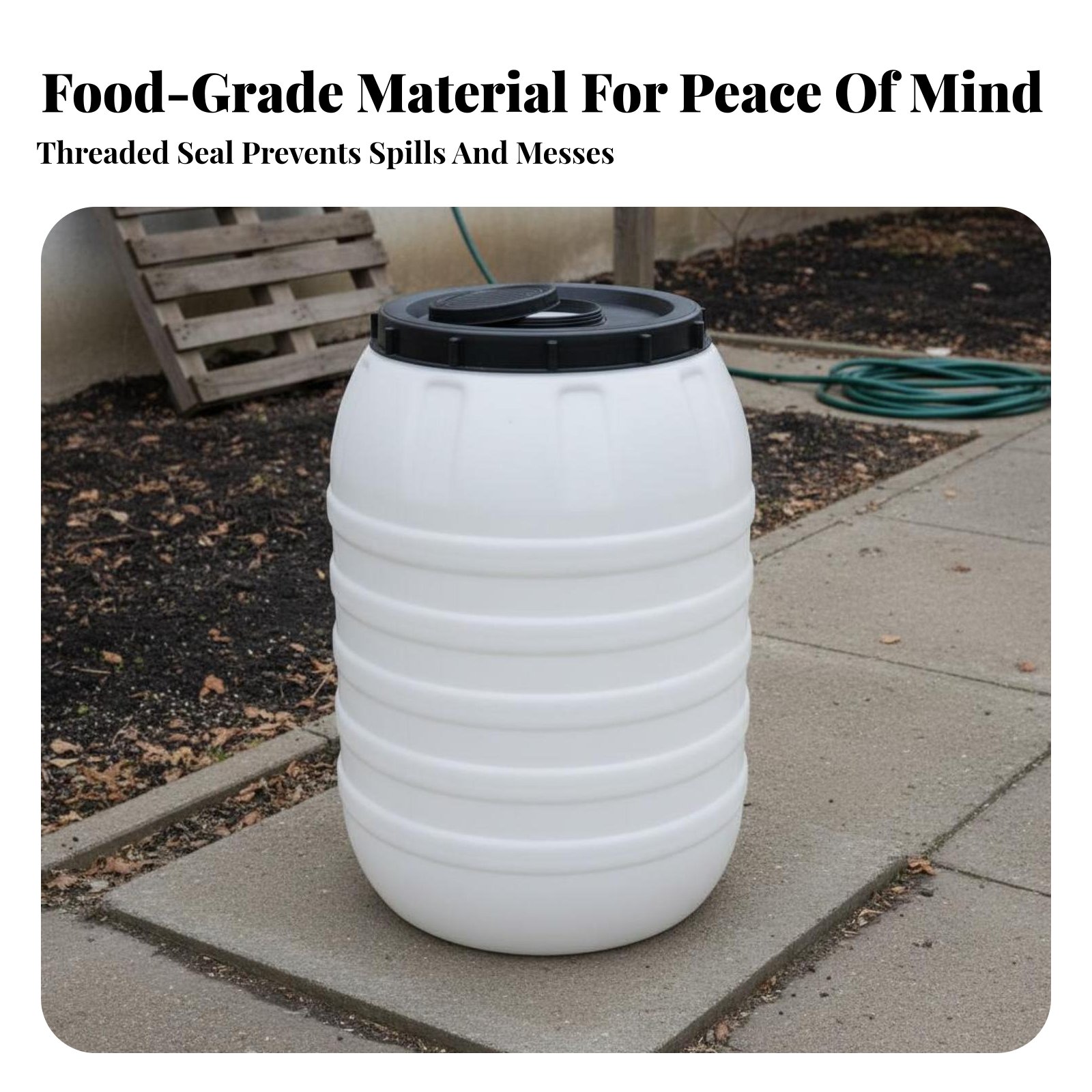 برميل بلاستيكي لحفظ الطعام بدر - مراجعة Food Storage Drums وسعره