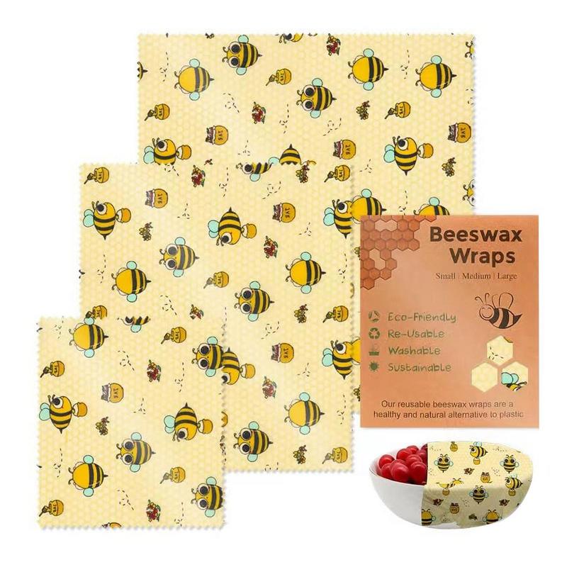 لف شمع العسل لتغليف طعام المطب - مراجعة Beeswax Food Wrap وسعره