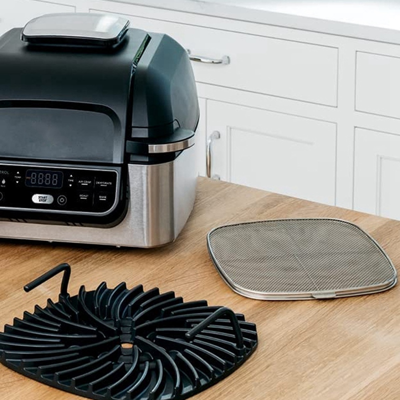 M08K واقي رذاذ الشحوم، قطعة غي - مراجعة Ninja Air Fryer Af300 وسعره