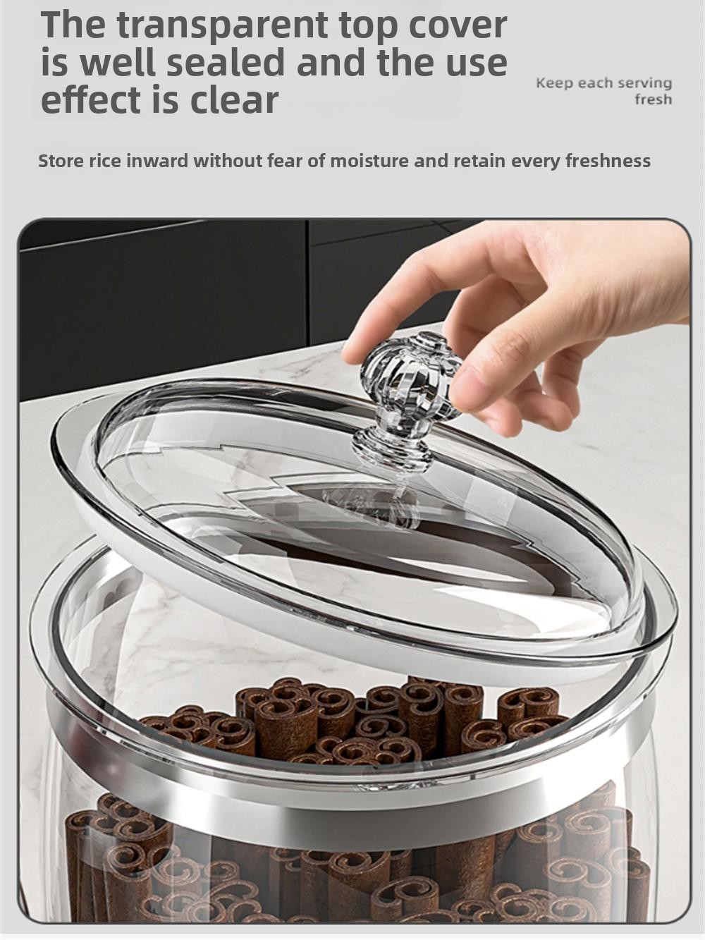 صندوق تخزين بلاستيكي سميك شفاف - مراجعة Xxl Food Storage Container وسعره