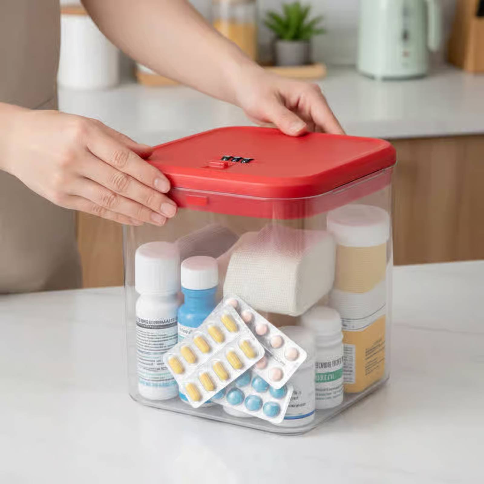 صندوق تخزين شفاف قابل للقفل مت - مراجعة Food Storage And وسعره
