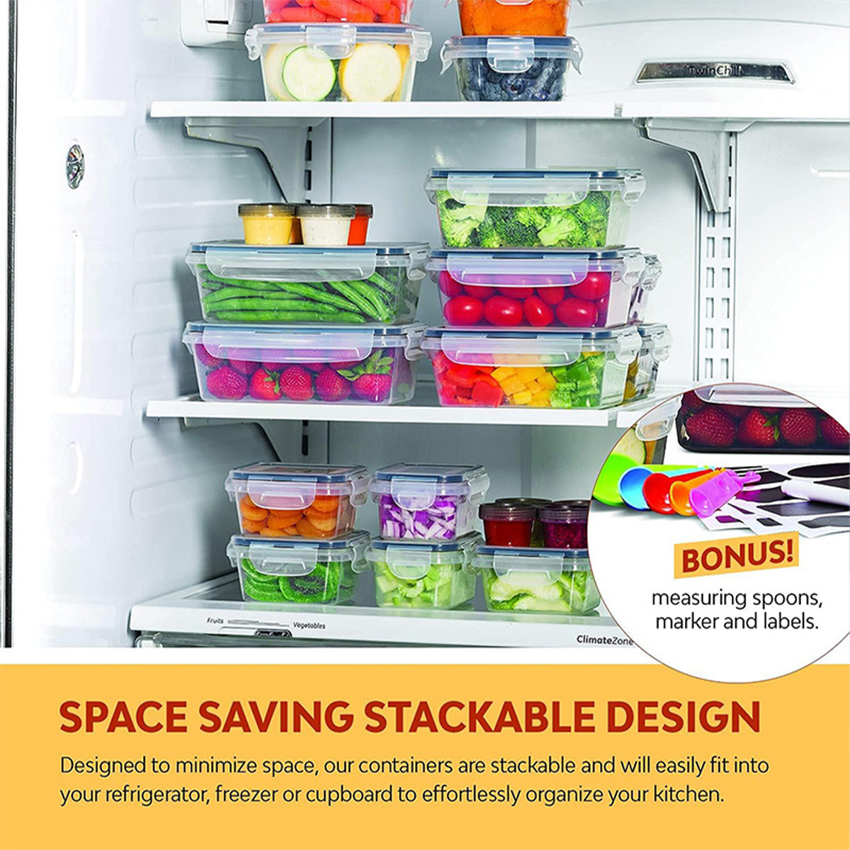 24 قطعة/المجموعة الغذاء مجموعة - مراجعة Food Storage Bowls وسعره