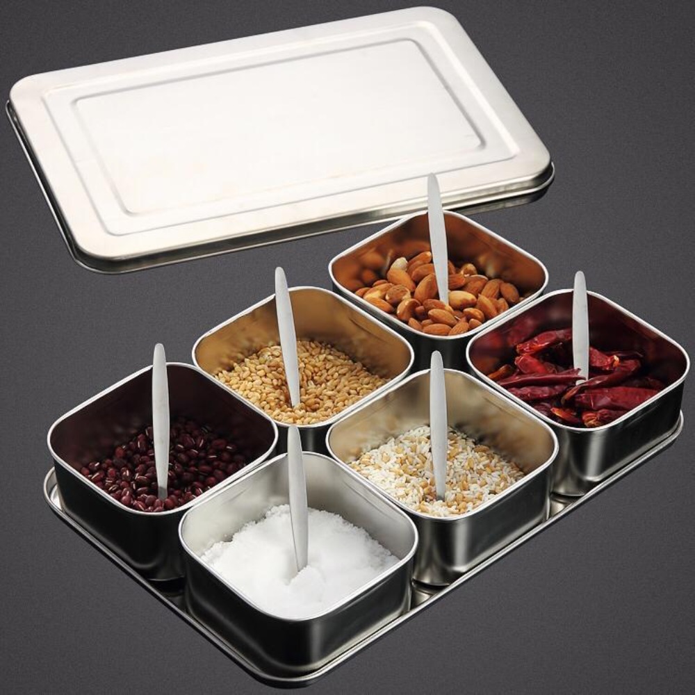 صندوق تخزين التوابل بـ 6/8 أقس - مراجعة Food Storage And Preparation وسعره