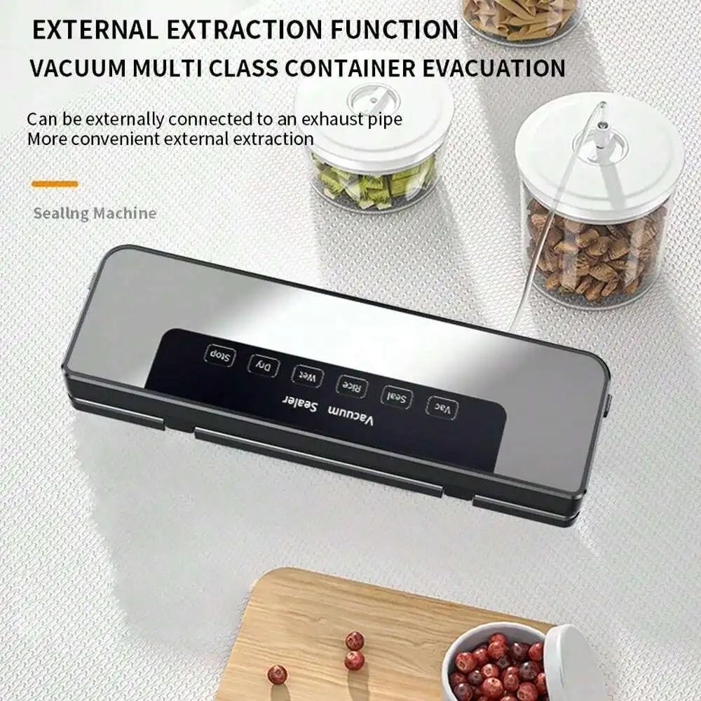 جهاز تفريغ الهواء الكهربائي بز - مراجعة Food Storage Vacuum Seal وسعره