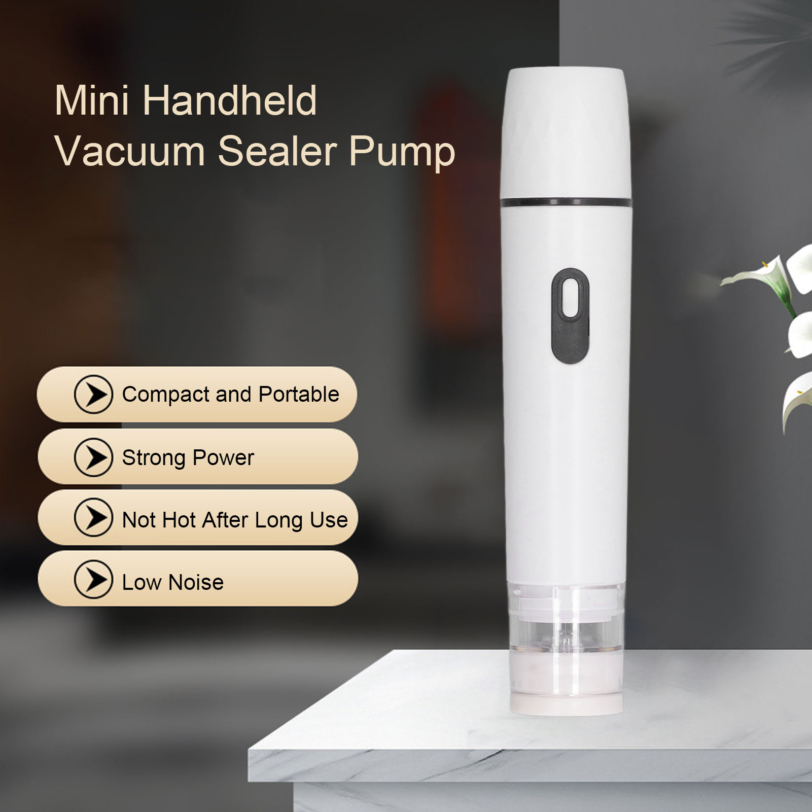 مضخة هواء كهربائية محمولة بالي - مراجعة Food Storage Vacuum Seal وسعره
