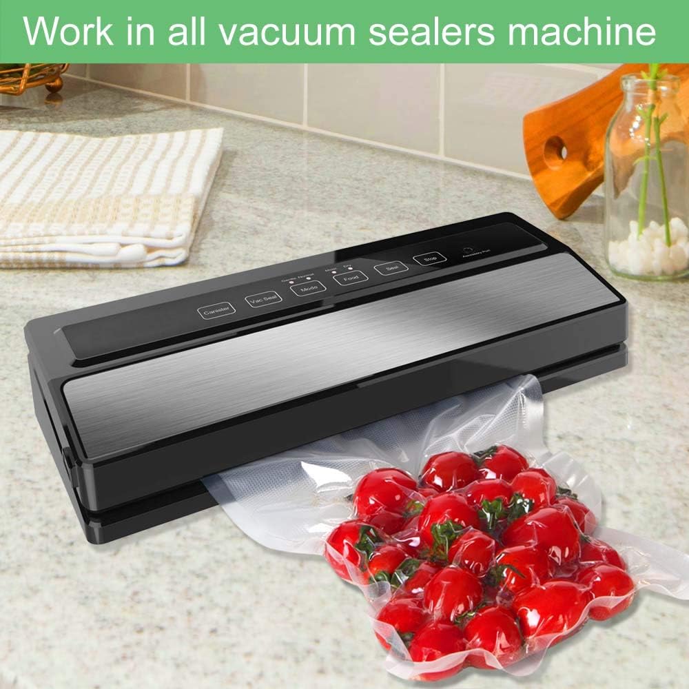 أكياس حفظ المكنسة الكهربائية ش - مراجعة Food Storage Vacuum Seal وسعره