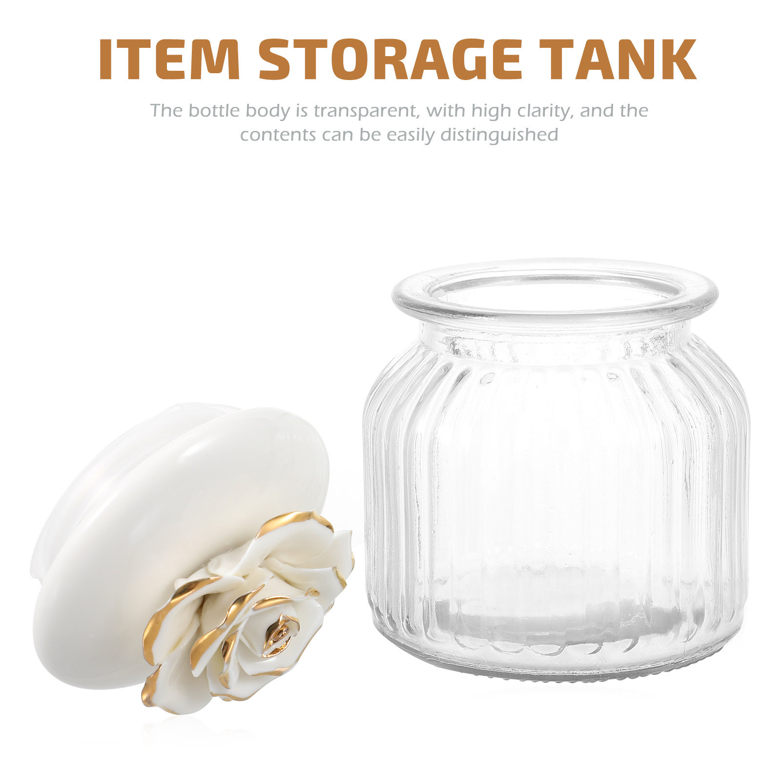 وعاء تخزين زجاجي شفاف بغطاء سي - مراجعة Food Storage Jar Glass وسعره