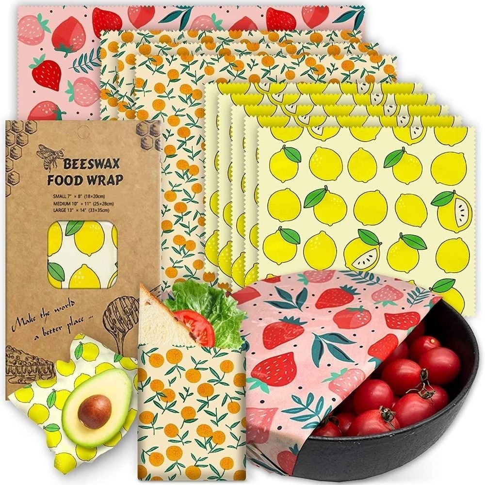 9 قطع من أغطية الطعام المصنوعة - مراجعة Beeswax Food Wrap وسعره