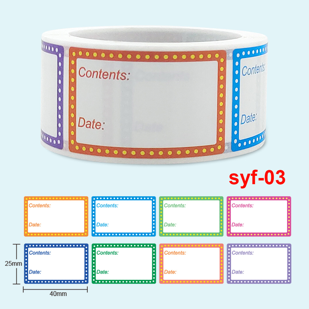 تاريخ آمن كتالوج المواد الغذائ - مراجعة Food Storage Labels وسعره