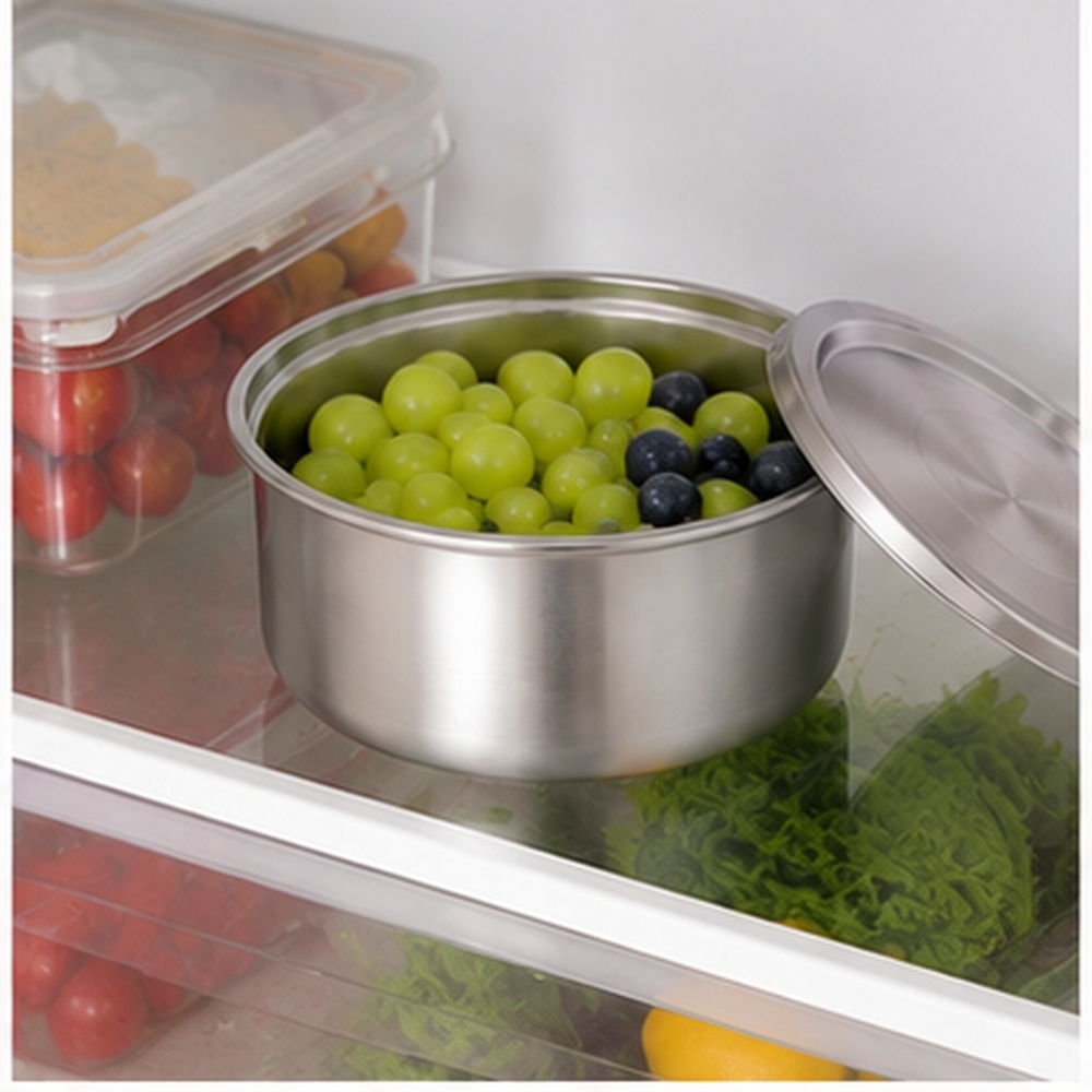 وعاء رامكن من الستانلس ستيل 30 - مراجعة Food Storage With Colander وسعره