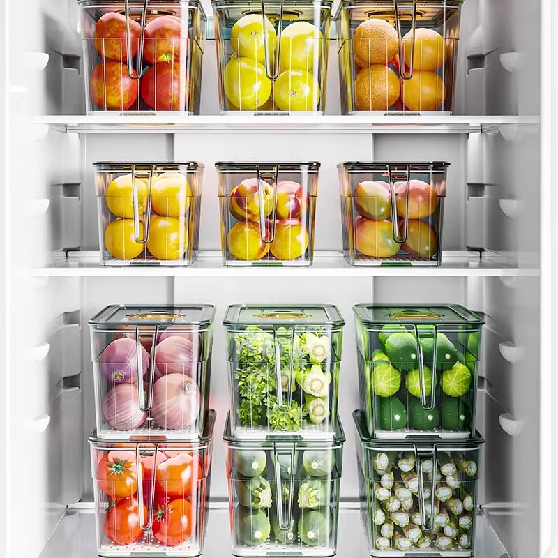 صندوق تخزين فرز الثلاجة والبيض - مراجعة Food Storage Time وسعره