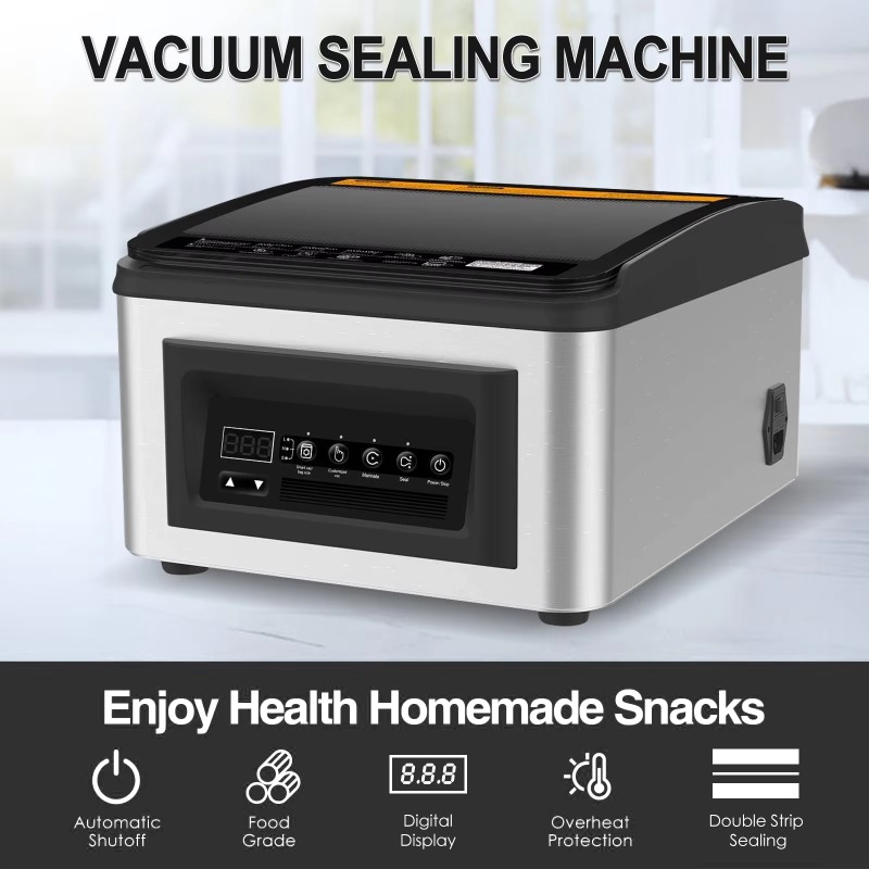 آلة تغليف الطعام بالتفريغ الهو - مراجعة Food Storage Vacuum Seal وسعره
