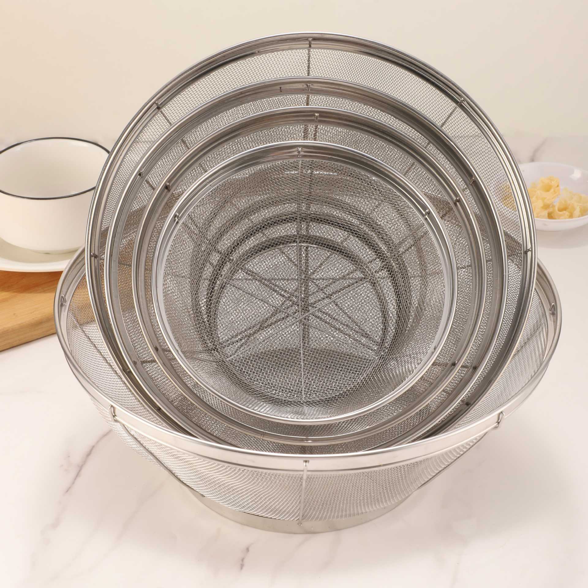 وعاء تصفية الخضروات من الفولاذ - مراجعة Food Storage And Preparation وسعره