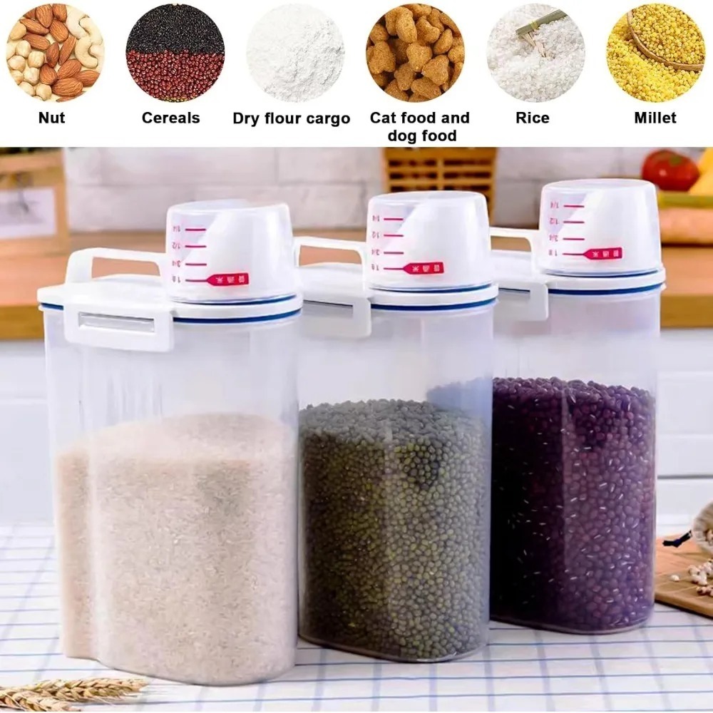 حاوية تخزين الطعام الجاف من ال - مراجعة Food Storage Time وسعره