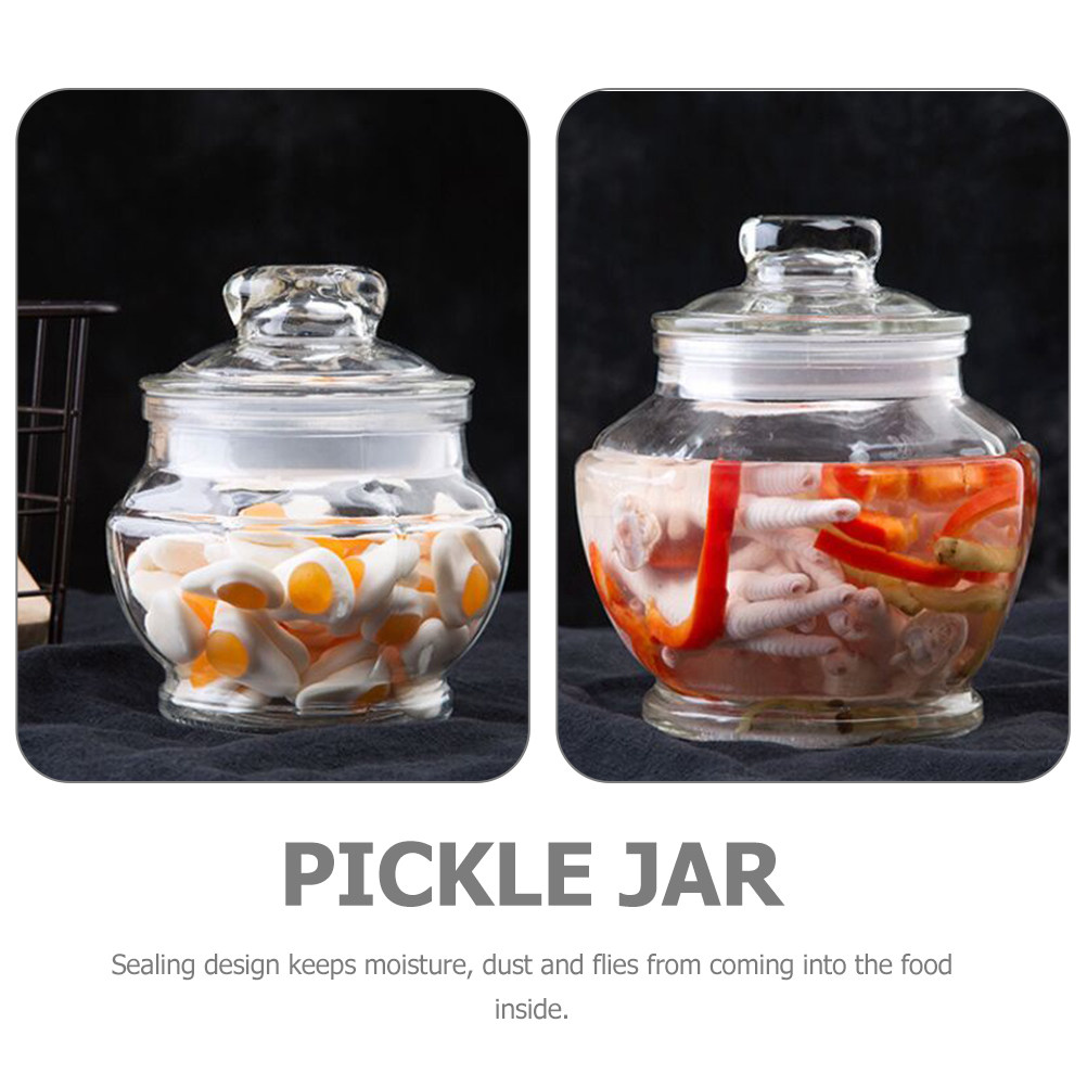 وعاء تخزين زجاجي عالي الجودة م - مراجعة Food Storage Jar Glass وسعره