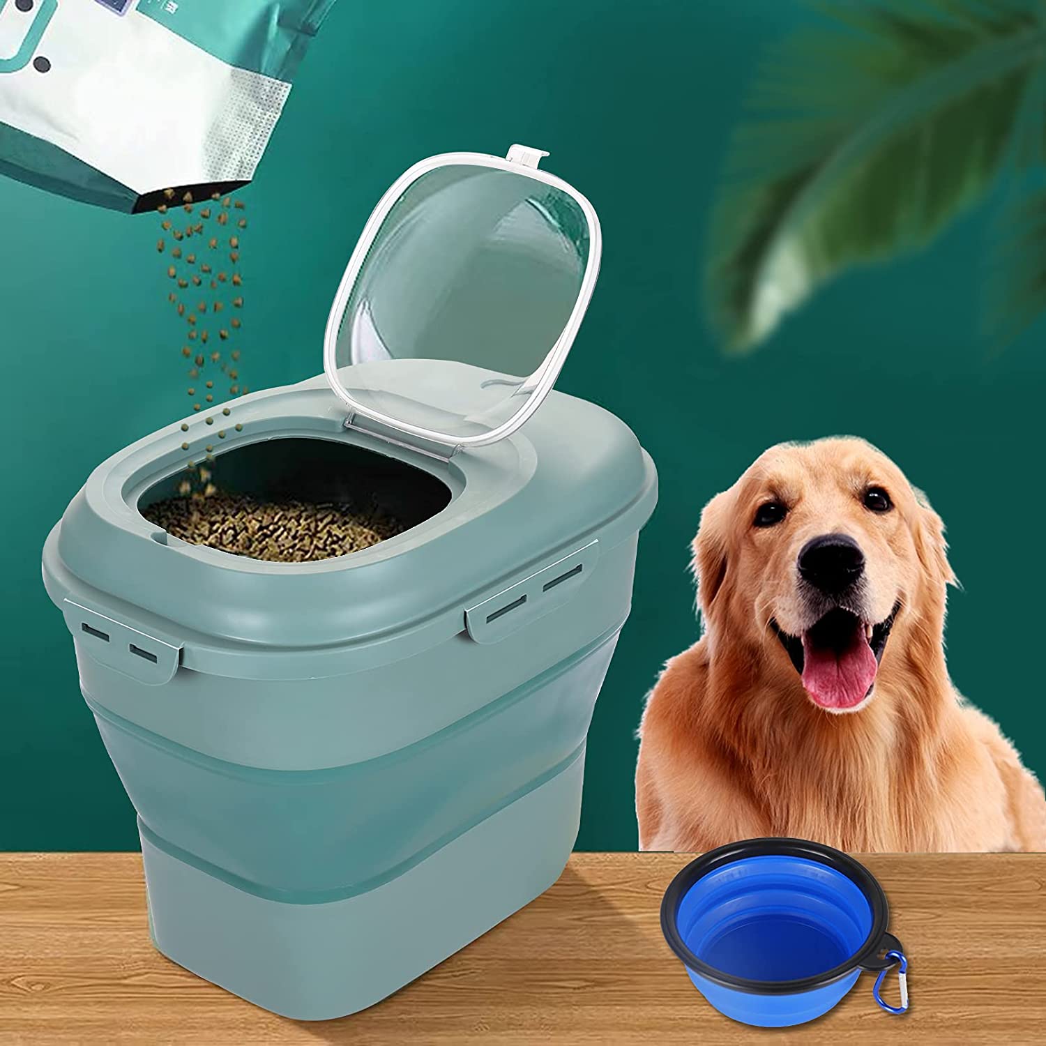 حاويات تخزين أغذية الحيوانات ا - مراجعة Xxl Food Storage Container وسعره