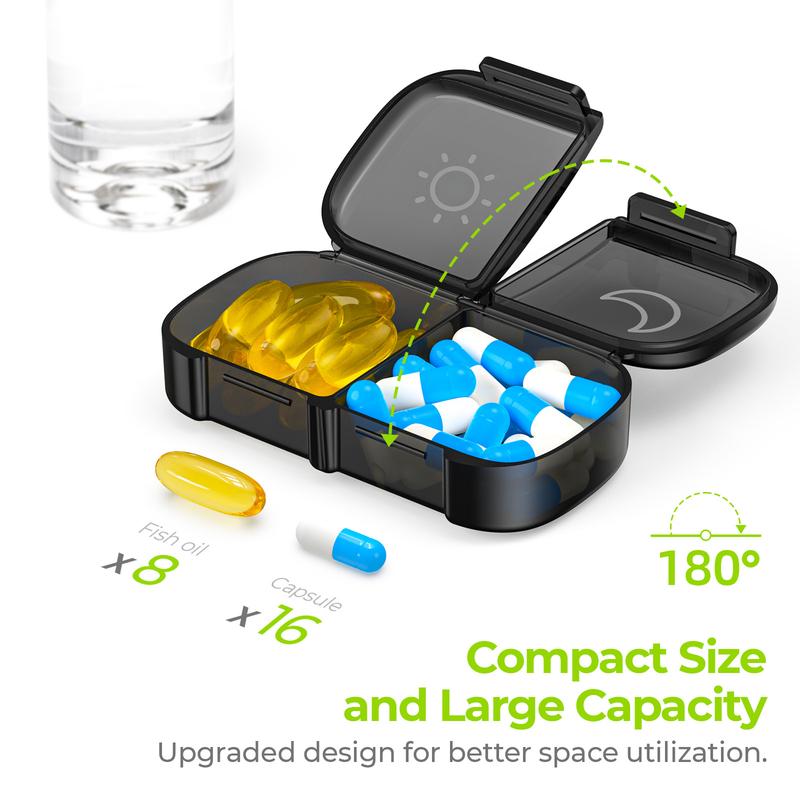 منظم حبوب الدواء المحمول للسفر - مراجعة Xxl Food Storage Container وسعره