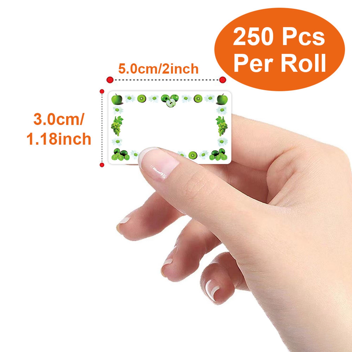 250 قطعة من ملصقات التعليب الم - مراجعة Food Storage Labels وسعره