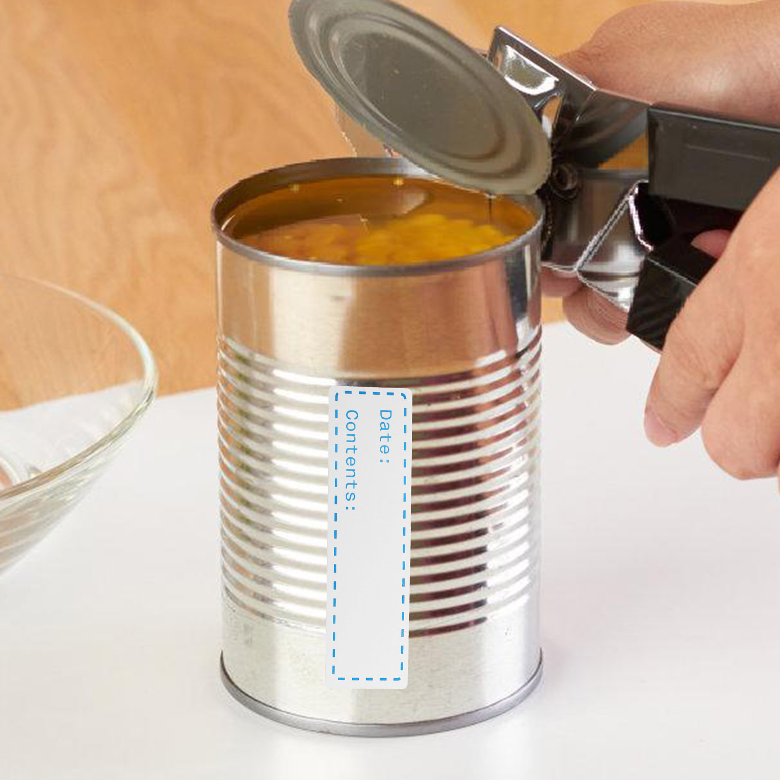 3 لفات من ملصقات تخزين الطعام  - مراجعة Food Storage Labels وسعره